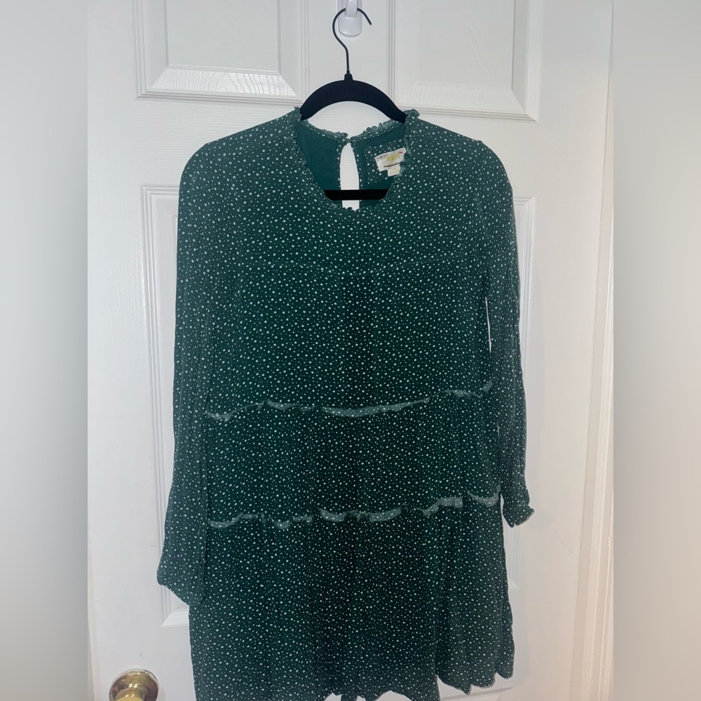 Anthropologie Esther Tiered Tunic Dress